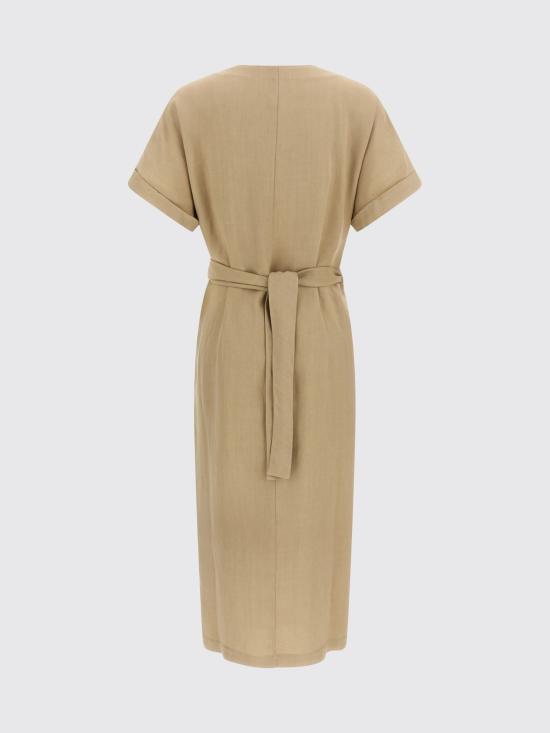 26SS 브루넬로 쿠치넬리 롱 원피스 MH126AHG41 C9195 Beige - BRUNELLO CUCINELLI