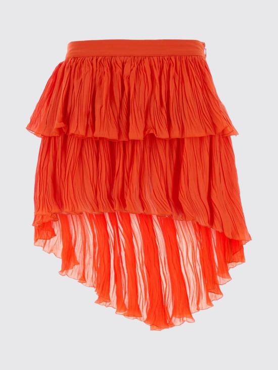26SS 블루마린 스커트 2G295A N0216 Orange - BLUMARINE
