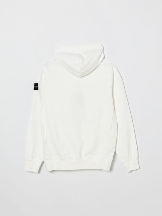26SS [키즈] 스톤 아일랜드 풀오버 6100014S0040 V0001 White - STONE ISLAND