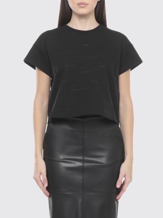 26SS 엘리자베타프랜치 반팔 티셔츠 MA73D61E2 110 Black