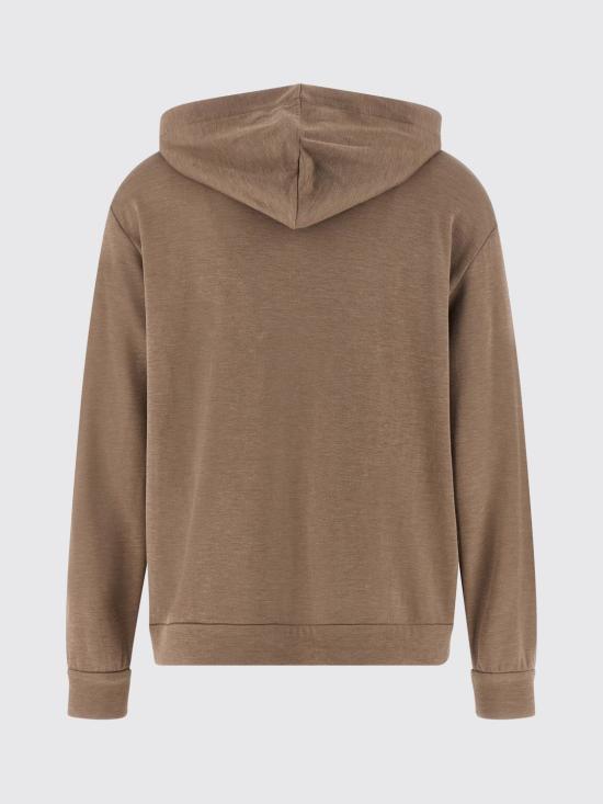 26SS 브루넬로 쿠치넬리 모닐리 지퍼루프 집업 MD828SB806 C9141 Brown - BRUNELLO CUCINELLI