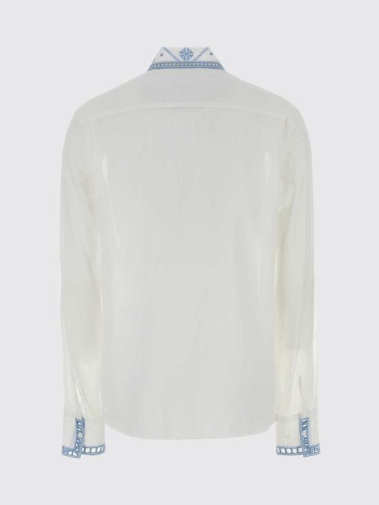 26SS 에르마노 설비노 셔츠 D482K321RGWJ B4826 White - ERMANNO SCERVINO