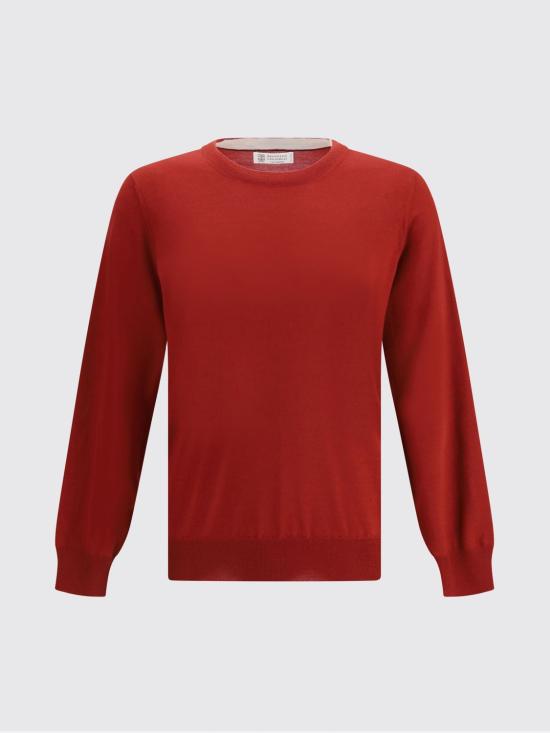 26SS 브루넬로 쿠치넬리 스웨터 M2400100 CDE54 Cherry - BRUNELLO CUCINELLI