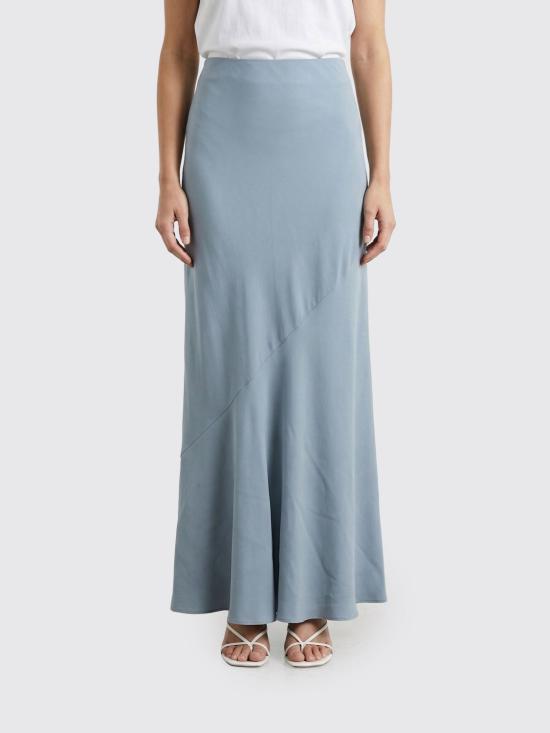 26SS 에르마노 설비노 스커트 D482O354HKI 74021 Gnawed Blue