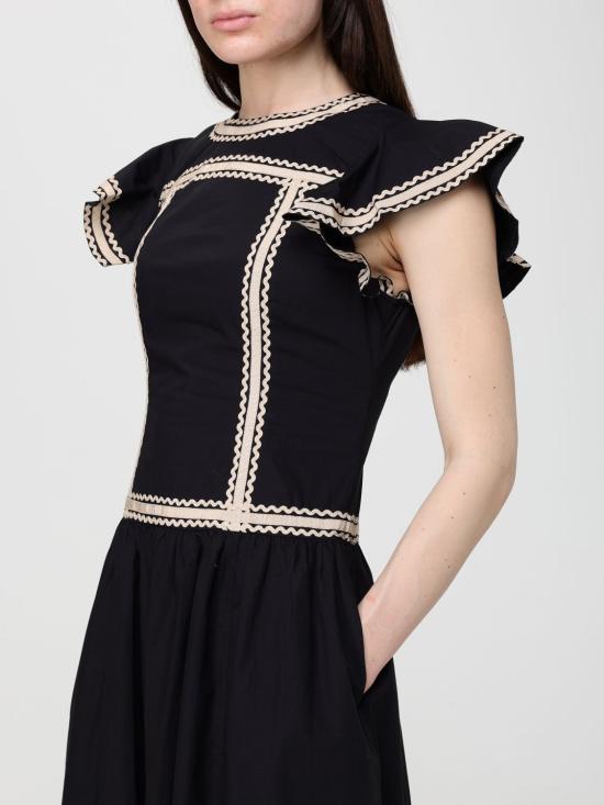 26SS 울라 존슨 롱 원피스 PS260108 NOI Black - ULLA JOHNSON