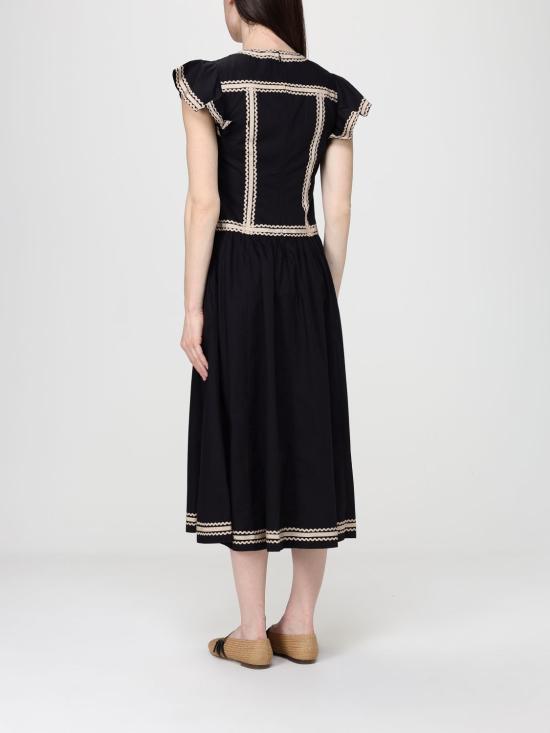 26SS 울라 존슨 롱 원피스 PS260108 NOI Black - ULLA JOHNSON