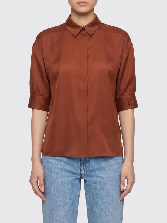 26SS 알베르타 페레티 셔츠 02191619 0110 Brown