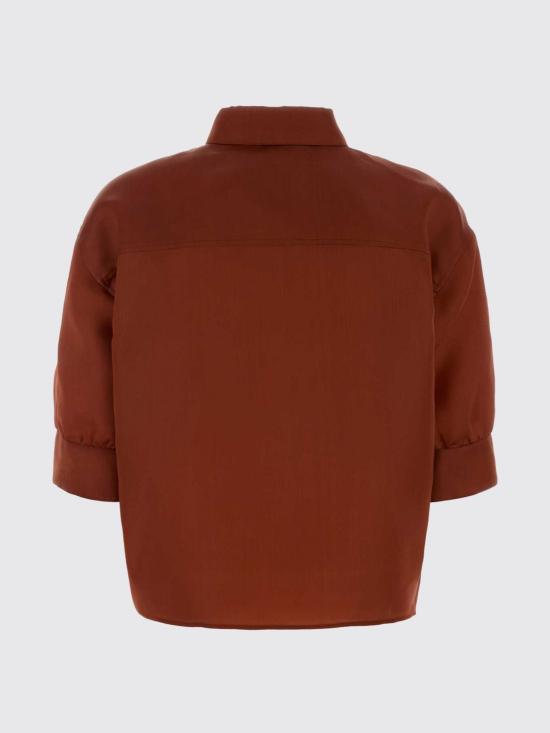 26SS 알베르타 페레티 셔츠 02191619 0110 Brown - ALBERTA FERRETTI