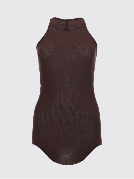 26SS 릭 오웬스 반팔 티셔츠 RP01F6101RC 53 Brown - RICK OWENS