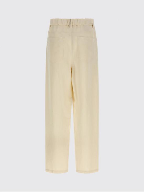 26SS 브루넬로 쿠치넬리 팬츠 MH126P9148 C579 White - BRUNELLO CUCINELLI