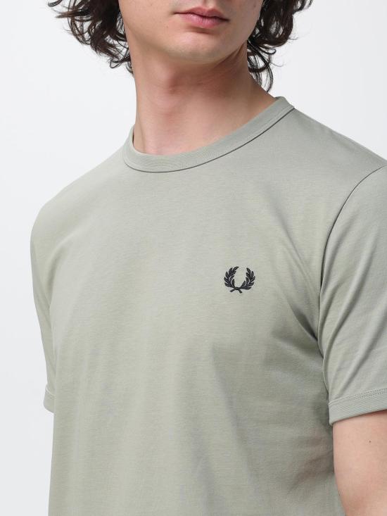 26SS 프레드페리 반팔 티셔츠 M3519 R26 Ecru - FRED PERRY