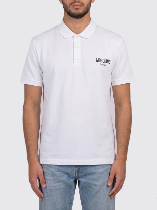 26SS 모스키노 폴로 티셔츠 261ZZA16010242 1001 White