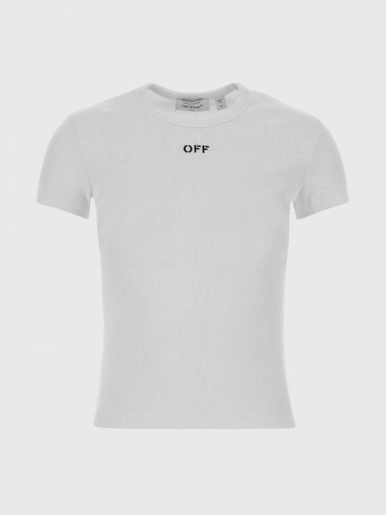 26SS 오프화이트 반팔 티셔츠 2AA065C99JER005 0110 White 1 - OFF WHITE