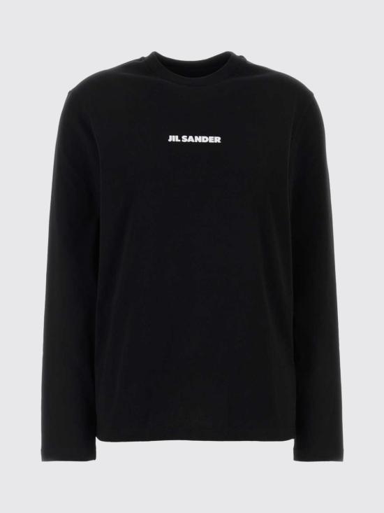 26SS 질샌더 반팔 티셔츠 J02GC0141J20103 001 Black - JIL SANDER