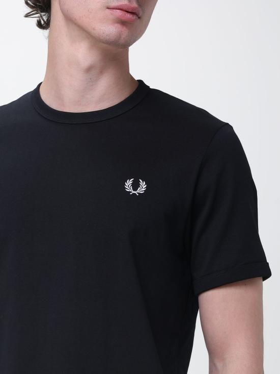26SS 프레드페리 반팔 티셔츠 M3519 102 Black - FRED PERRY