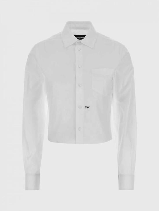 26SS 디스퀘어드2 셔츠 S75DL0949S36275 100 White - DSQUARED2