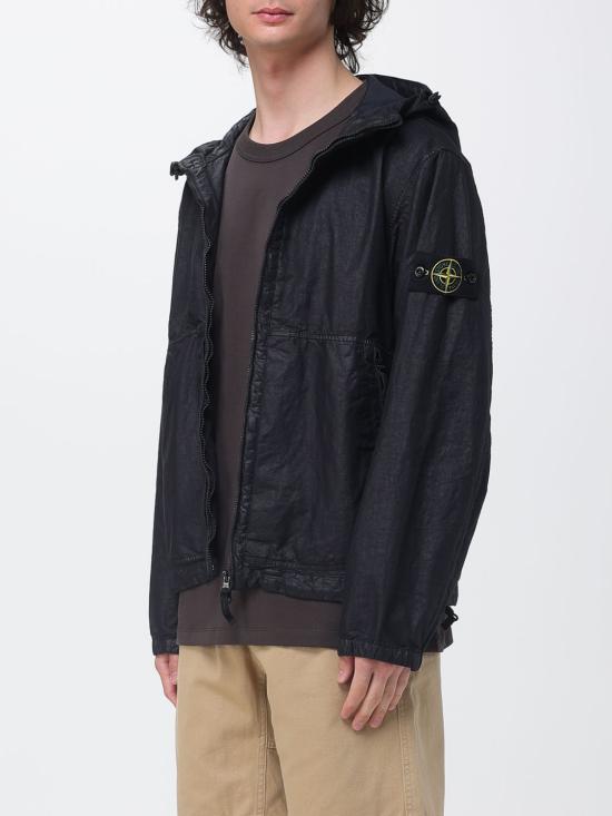 26SS 스톤 아일랜드 자켓 4100053S0069 V0029 Black - STONE ISLAND
