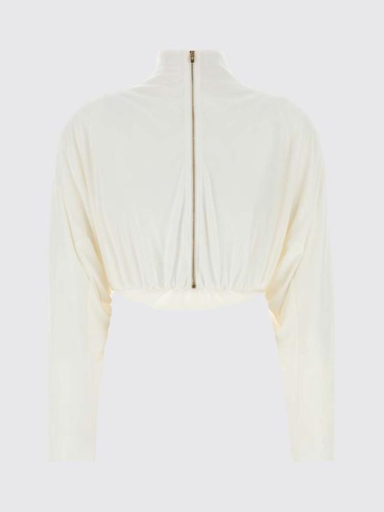 26SS 알라이아 자켓 AA9V1238J077C 000 White - ALAIA