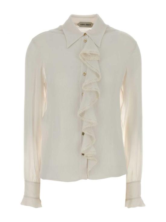 26SS 알베르타 페레티 셔츠 02281617 0003 Ivory - ALBERTA FERRETTI