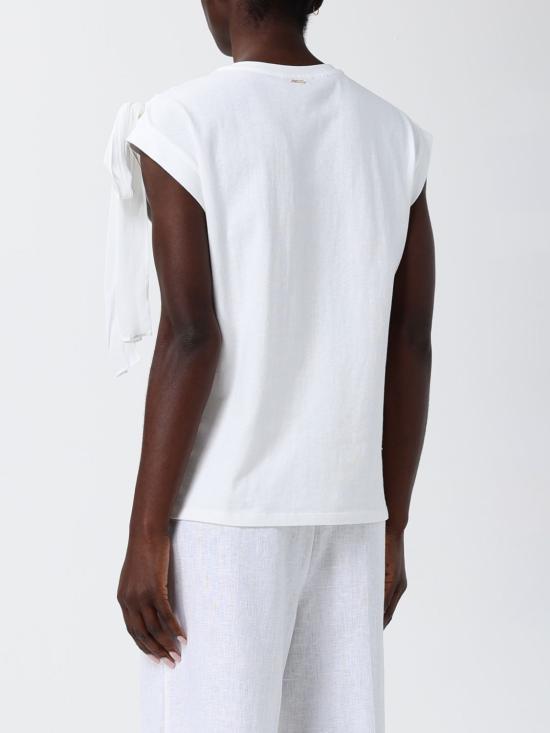 26SS 트윈셋 반팔 티셔츠 261TP2111 00001 White - TWINSET