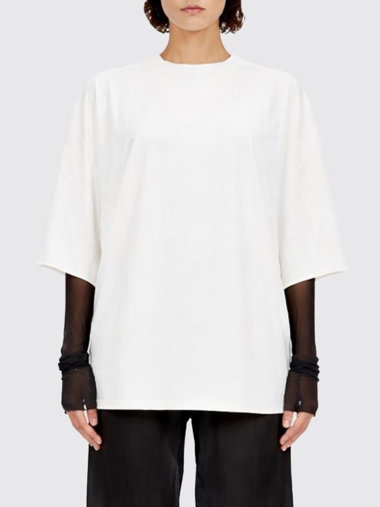 26SS 릭 오웬스 반팔 티셔츠 RP01F6204JA1 11 White