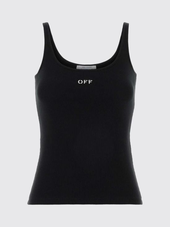 26SS 오프화이트 반팔 티셔츠 2AD072C99JER002 1001 Black 1 - OFF WHITE