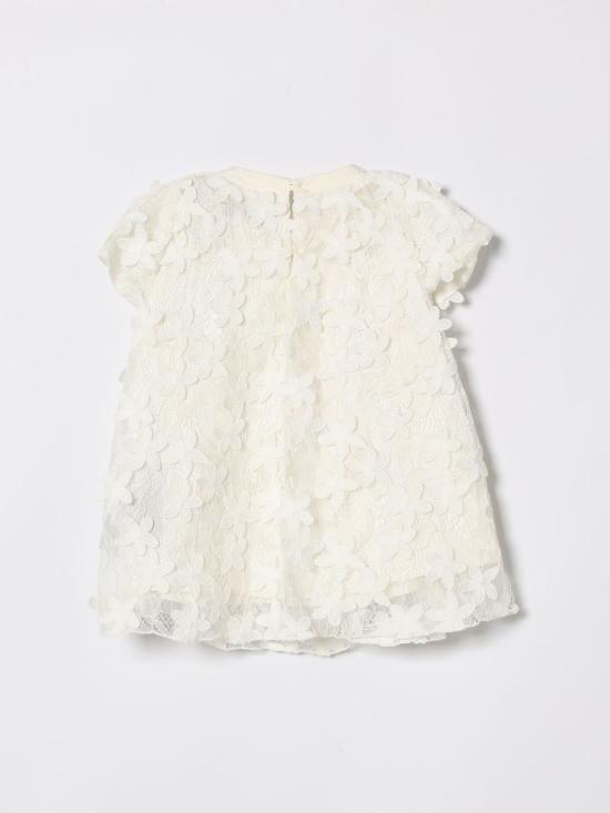 26SS [키즈] 발망 점프수트 BY1181U0263 100 White - BALMAIN