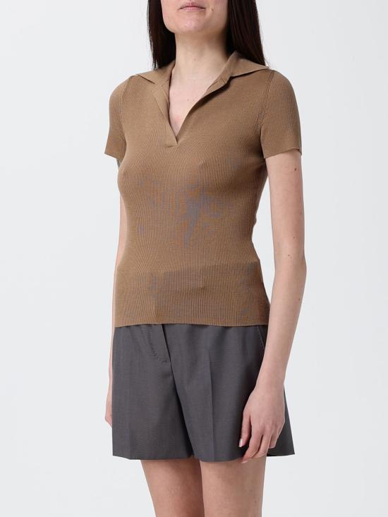 26SS 막스마라 폴로 티셔츠 2611361171600 009 Sand - MAX MARA