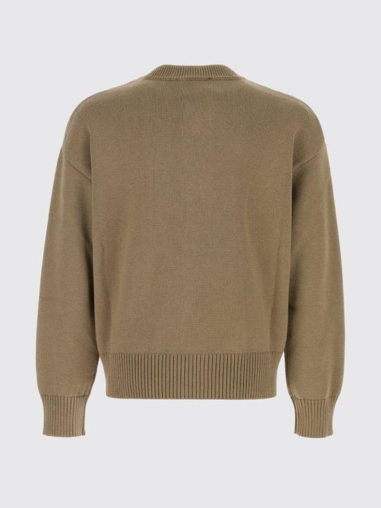 26SS 아미 ADC 울 크루넥 하트 가디건 UKC381KN0156 A117 Beige - AMI