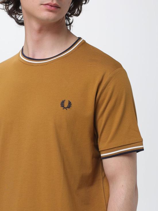 26SS 프레드페리 반팔 티셔츠 M1588 V46 Cream - FRED PERRY