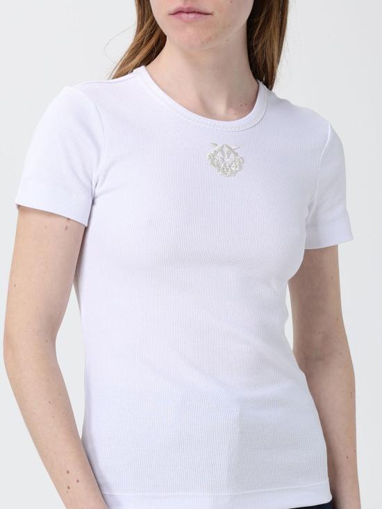 26SS 핑코 반팔 티셔츠 106815A3AL Z04 White 1 - PINKO