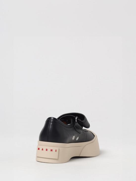 26SS 마르니 스니커즈 SNZW003120P7226 00N99 Black - MARNI