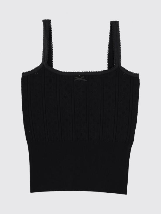 26SS JW앤더슨 탑 KW1469YN0309 999 Black - JW ANDERSON