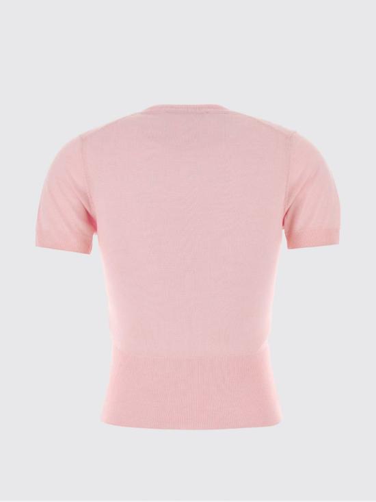 26SS 비비안웨스트우드 베아 니트 반소매 스웨터 1803002QY001A G401 Pink - VIVIENNE WESTWOOD