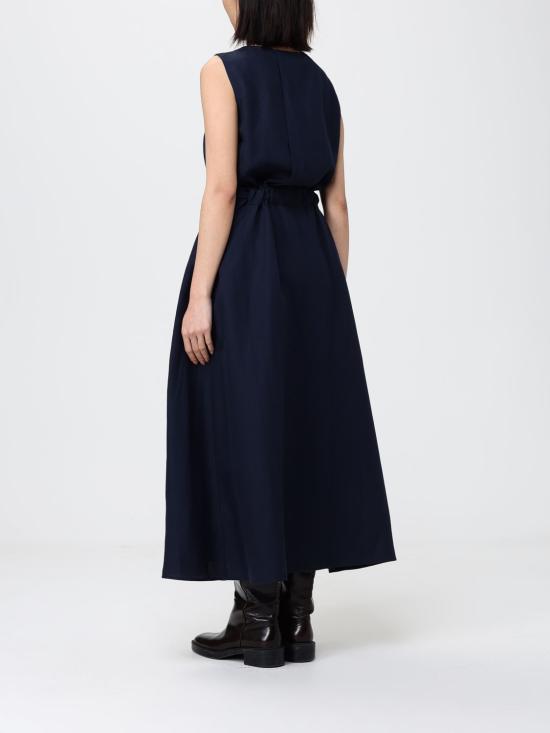 26SS 울리치 롱 원피스 CFWWDR2020FRUT3043 3989 Blue - WOOLRICH