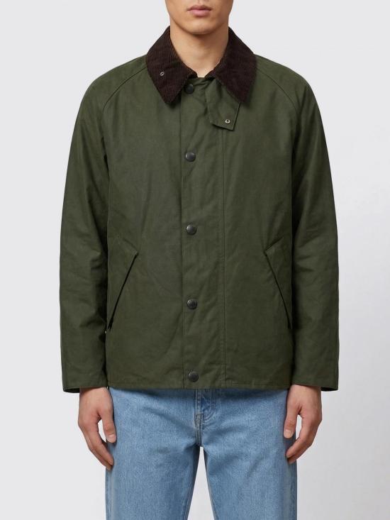 26SS 바버 TRANSPOTER 트렌스포터 오버사이즈 캐주얼 자켓 MCA0931 SG71 Olive