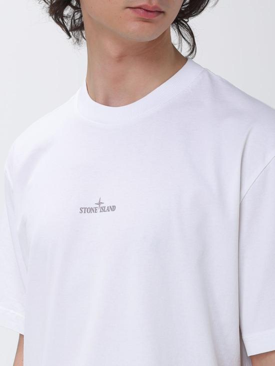 26SS 스톤 아일랜드 반팔 티셔츠 2100001S0374 V0001 White - STONE ISLAND