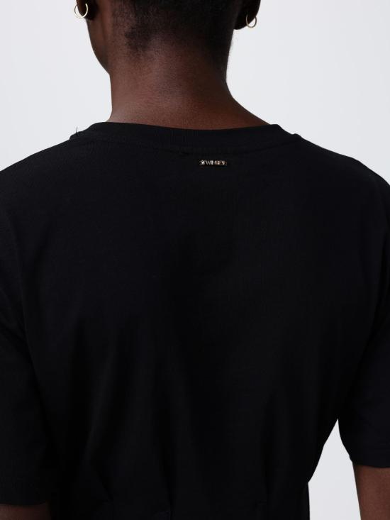 26SS 트윈셋 반팔 티셔츠 261TT2440 00006 Black - TWINSET