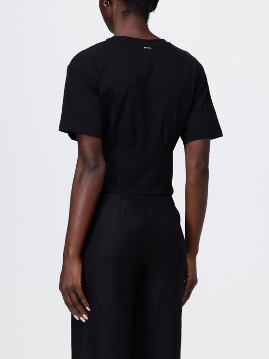 26SS 트윈셋 반팔 티셔츠 261TT2440 00006 Black - TWINSET