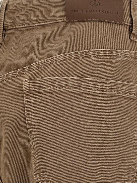 26SS 브루넬로 쿠치넬리 컨템포러리 루즈 데님 팬츠 M0H81P5568 C1799 Beige - BRUNELLO CUCINELLI