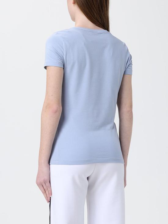 26SS 엠포리오 아르마니 반팔 티셔츠 7W000977AF10373 U9309 Blue - EMPORIO ARMANI