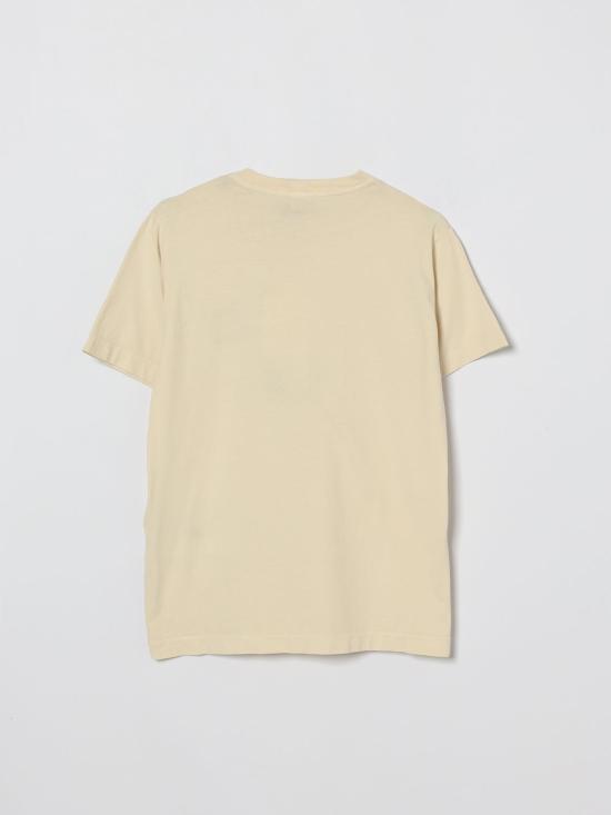 26SS [키즈] 스톤 아일랜드 티셔츠 2100002S0047 V0097 Yellow Cream - STONE ISLAND