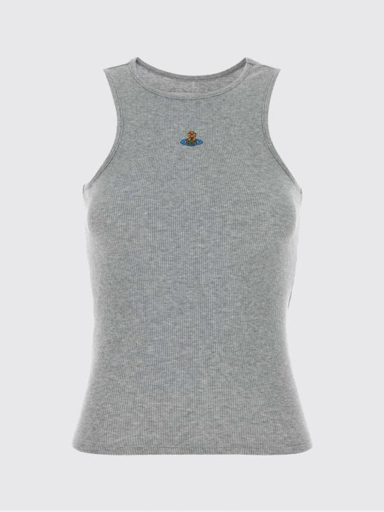 26SS 비비안웨스트우드 탑 3G01003ZJ009C P001 Grey - VIVIENNE WESTWOOD