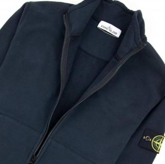  [키즈] 스톤 아일랜드 니트/스웻셔츠 8116508Z5 V0020 Blue - STONE ISLAND