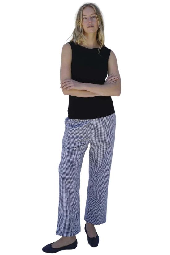  엠마 로스코프 팬츠 Emma Rothkopf Patti  네이비 깅엄