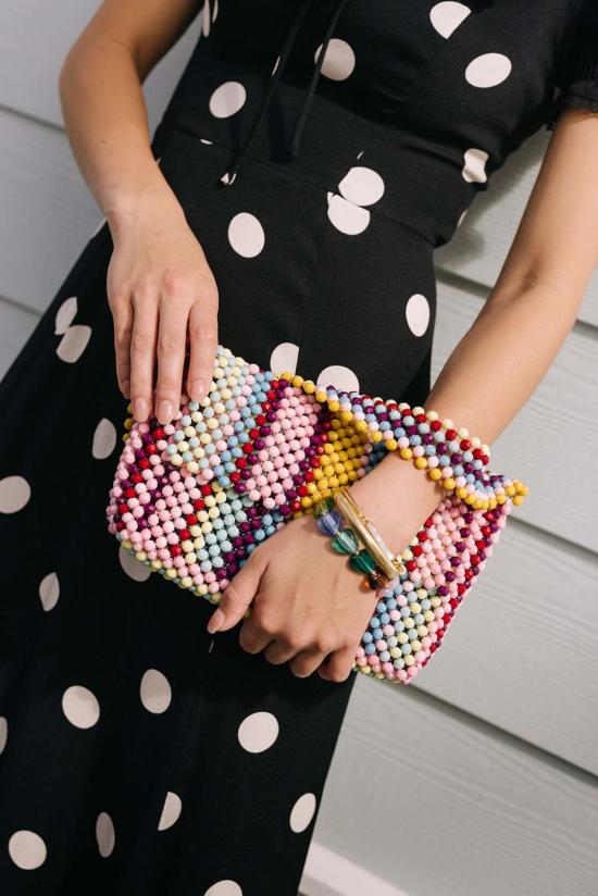  누데이 바디 주얼리 눈데이 램프워크 하트 팔찌 - NOONDAY