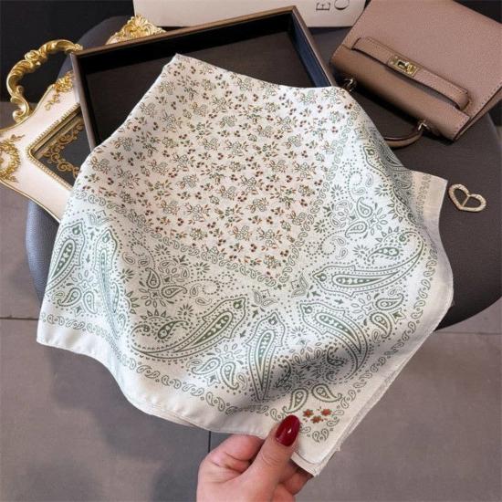  더 컬렉티브 파크 시티 머플러/스카프 더 콜렉티브 파크 시티 페이즐리 프린트 넥커치프 스카프 - THE COLLECTIVE PARK CITY