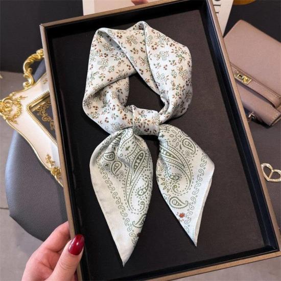  더 컬렉티브 파크 시티 머플러/스카프 더 콜렉티브 파크 시티 페이즐리 프린트 넥커치프 스카프 - THE COLLECTIVE PARK CITY