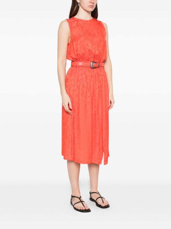 26SS 핑코 미디 원피스 106801 A3ANA99 Arancione - PINKO