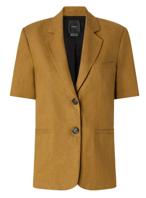26SS 핑코 수트 자켓 106879 A3E3L25 Bronzo